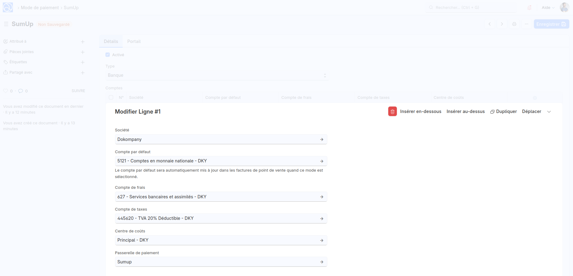 Mode de paiement SumUp