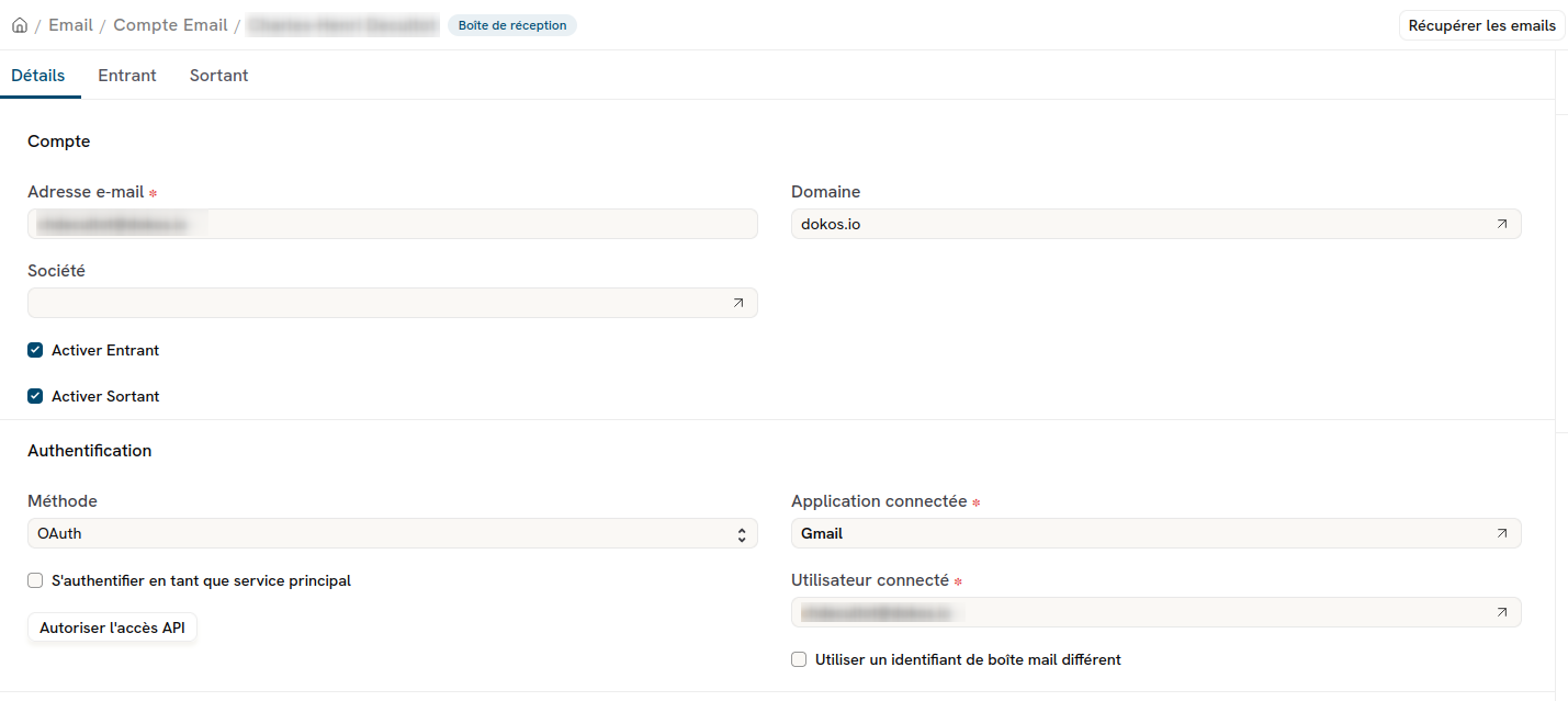 Compte Email Gmail