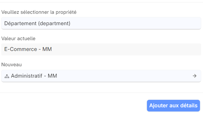 Cette image permet de visualiser la nouvelle propriété à définir.